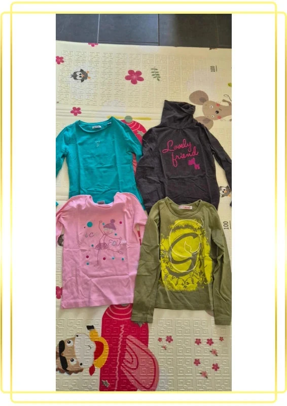 Lot Tee-shirts manches longues